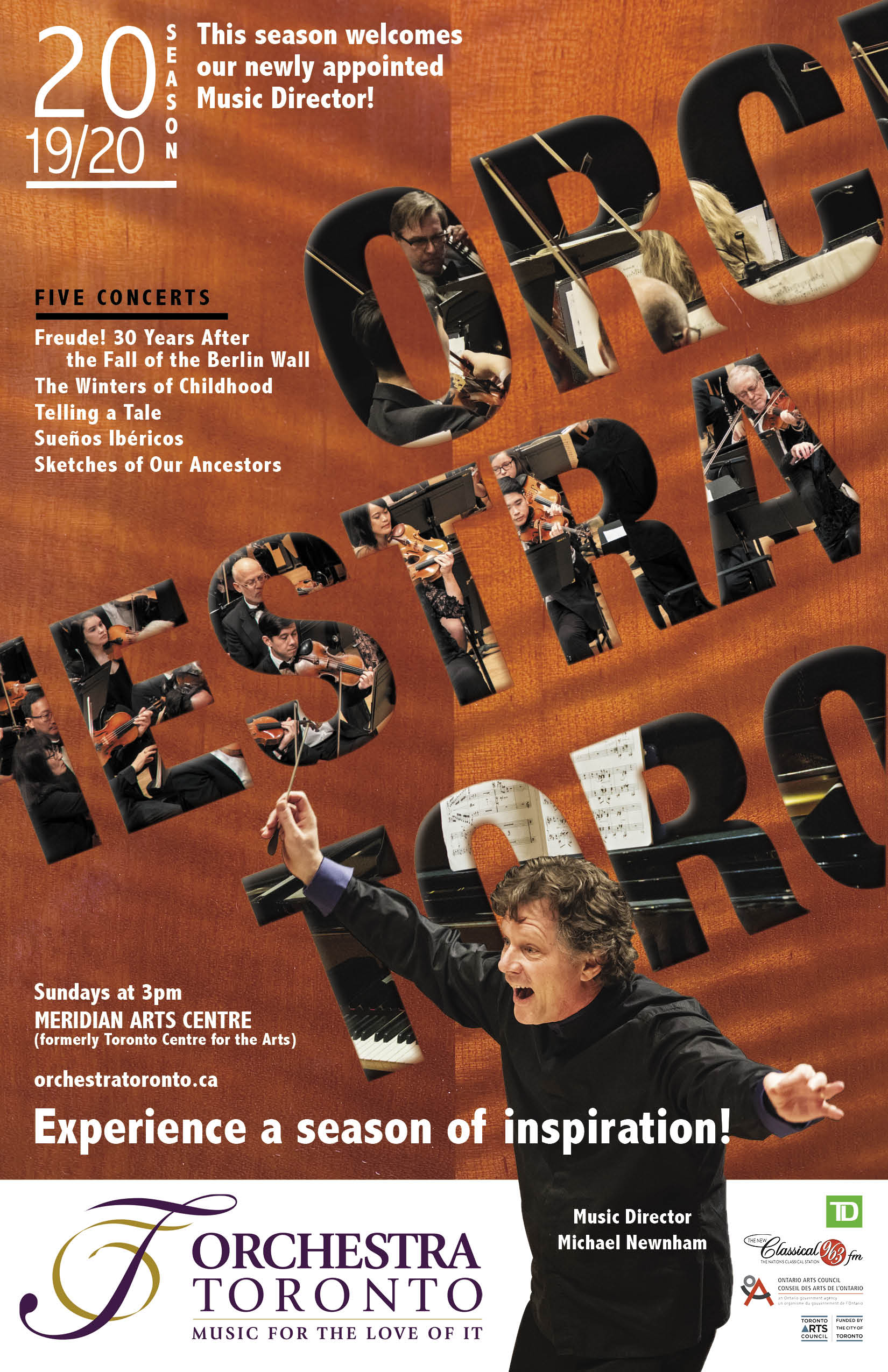Season poster for Orchestra Toronto